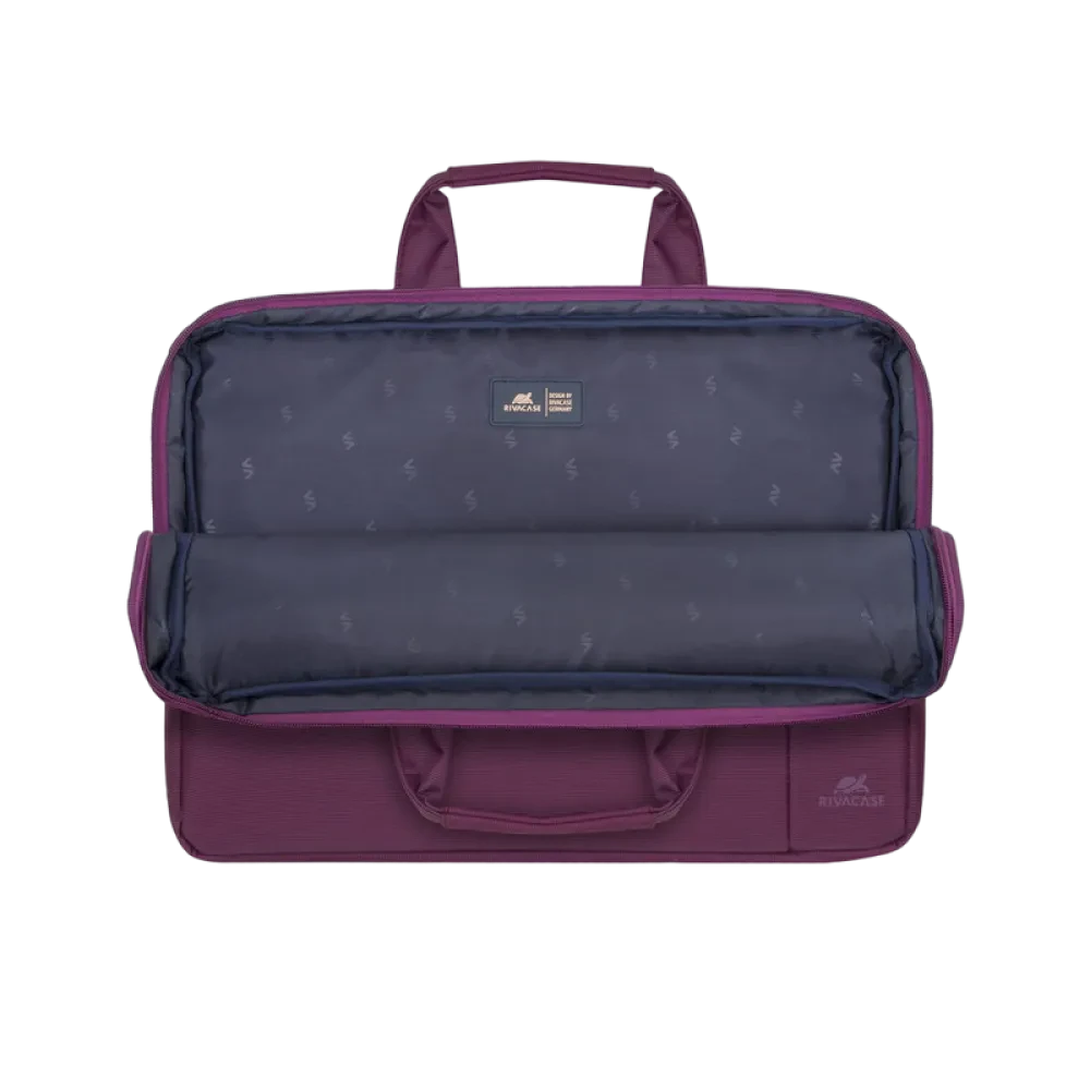Сумка для ноутбука RivaCase Central, 15.6", Полиэстер, Фиолетовый