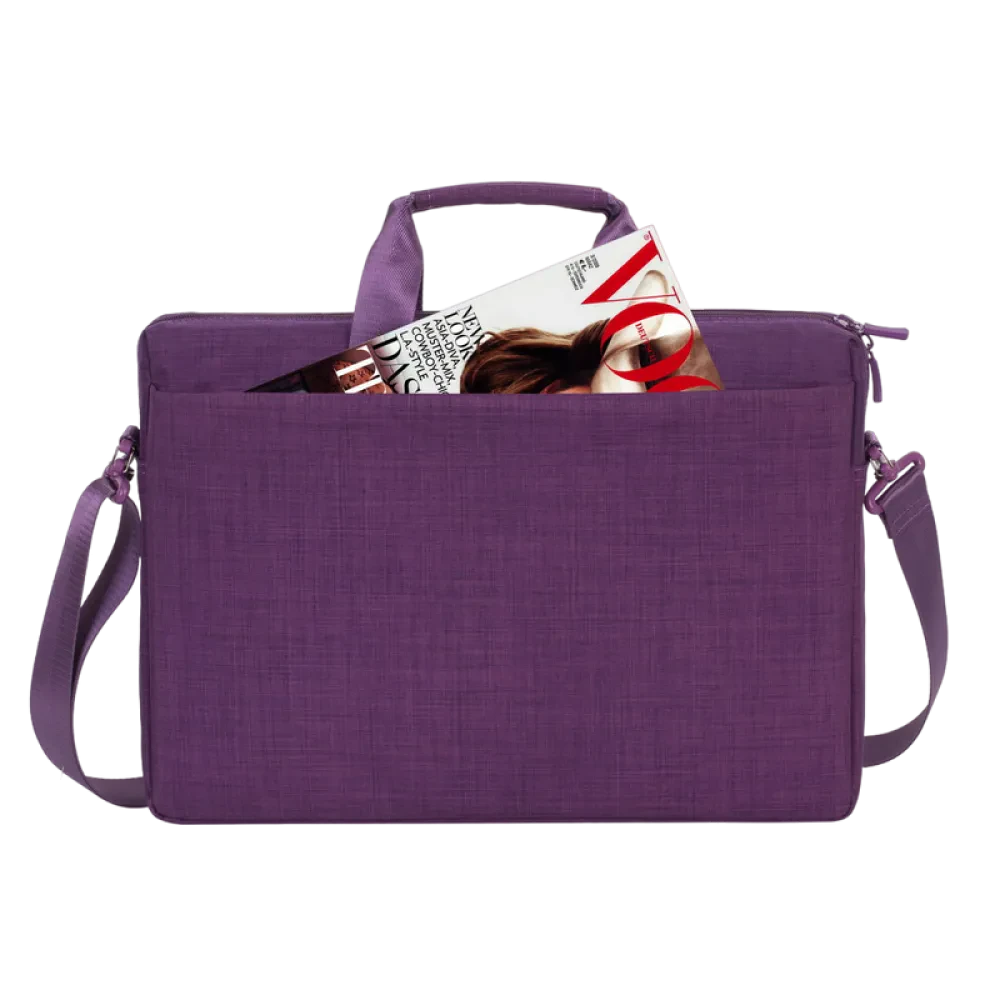 Geantă pentru Laptop Rivacase Biscayne, 15.6", Poliester, Violet