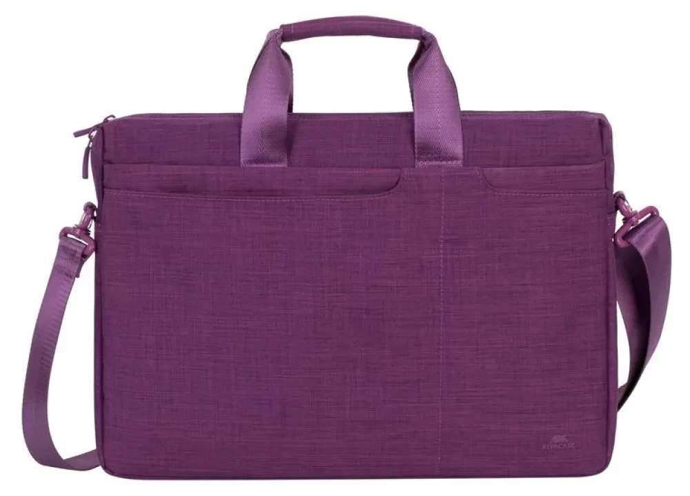 Geantă pentru Laptop Rivacase Biscayne, 15.6", Poliester, Violet