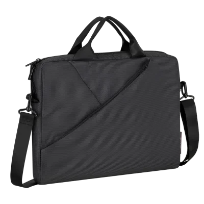 Geantă pentru Laptop Rivacase Tivoli, 13.3", Poliester, Negru