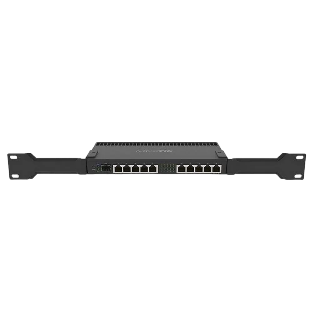 Router MikroTik RB4011iGS+RM, Negru