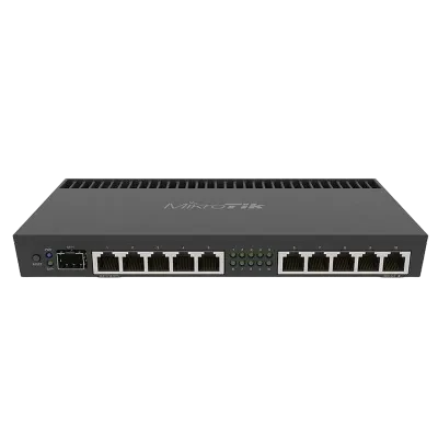 Router MikroTik RB4011iGS+RM, Negru