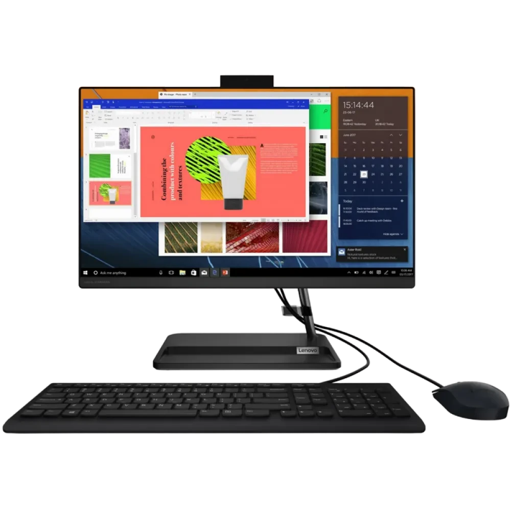 Моноблок Lenovo IdeaCentre 3 24IAP7, 23,8", Intel Core i7-13620H, 8Гб/1024Гб, Без ОС, Чёрный
