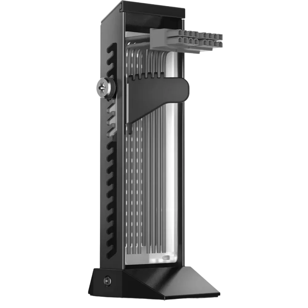 Suport pentru placă grafică Deepcool GH-01 A-RGB, Negru