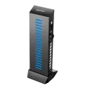 Suport pentru placă grafică Deepcool GH-01 A-RGB, Negru