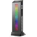 Suport pentru placă grafică Deepcool GH-01 A-RGB, Negru