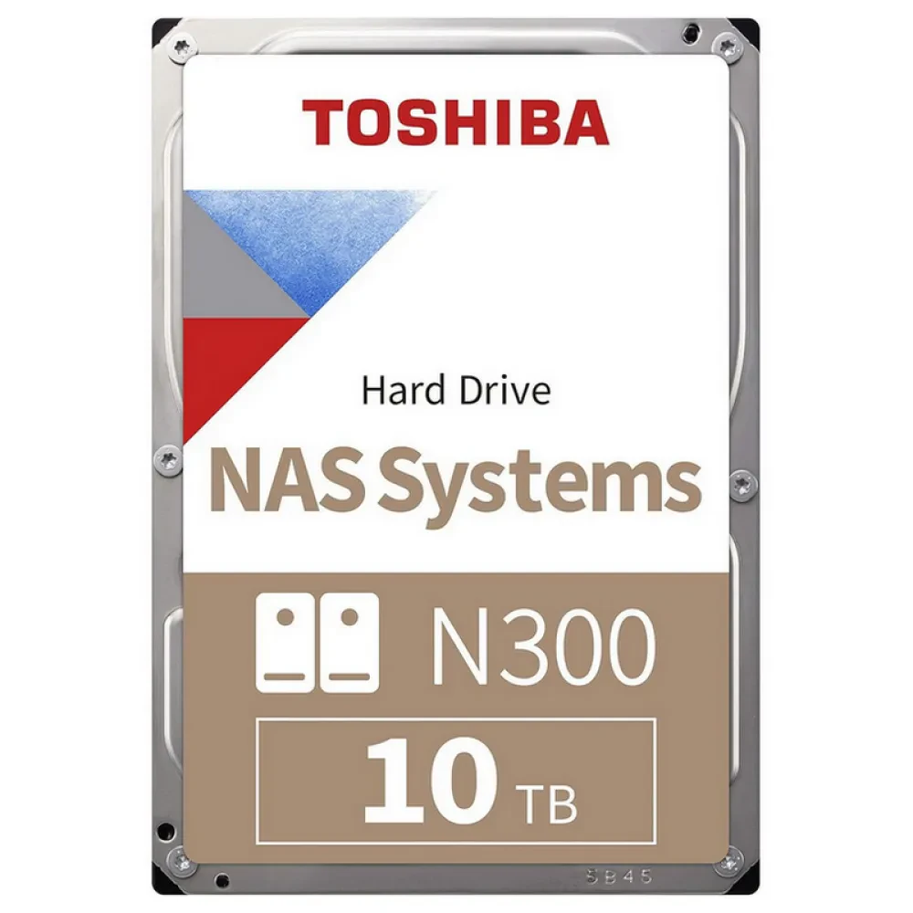 Жесткий диск Toshiba N300, 3.5", 10 ТБ <MN10ADA10TS>