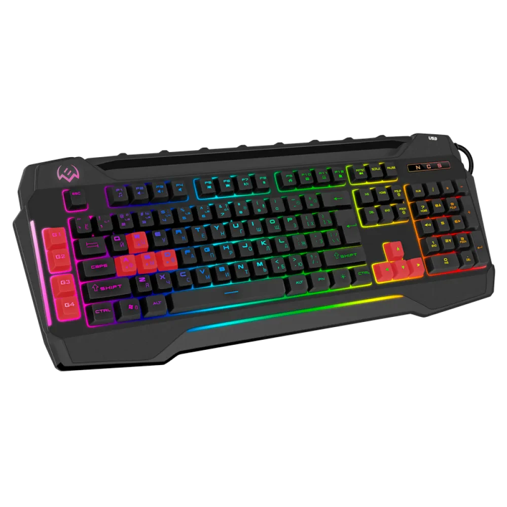 Клавиатура SVEN KB-G8800, Проводное, Чёрный