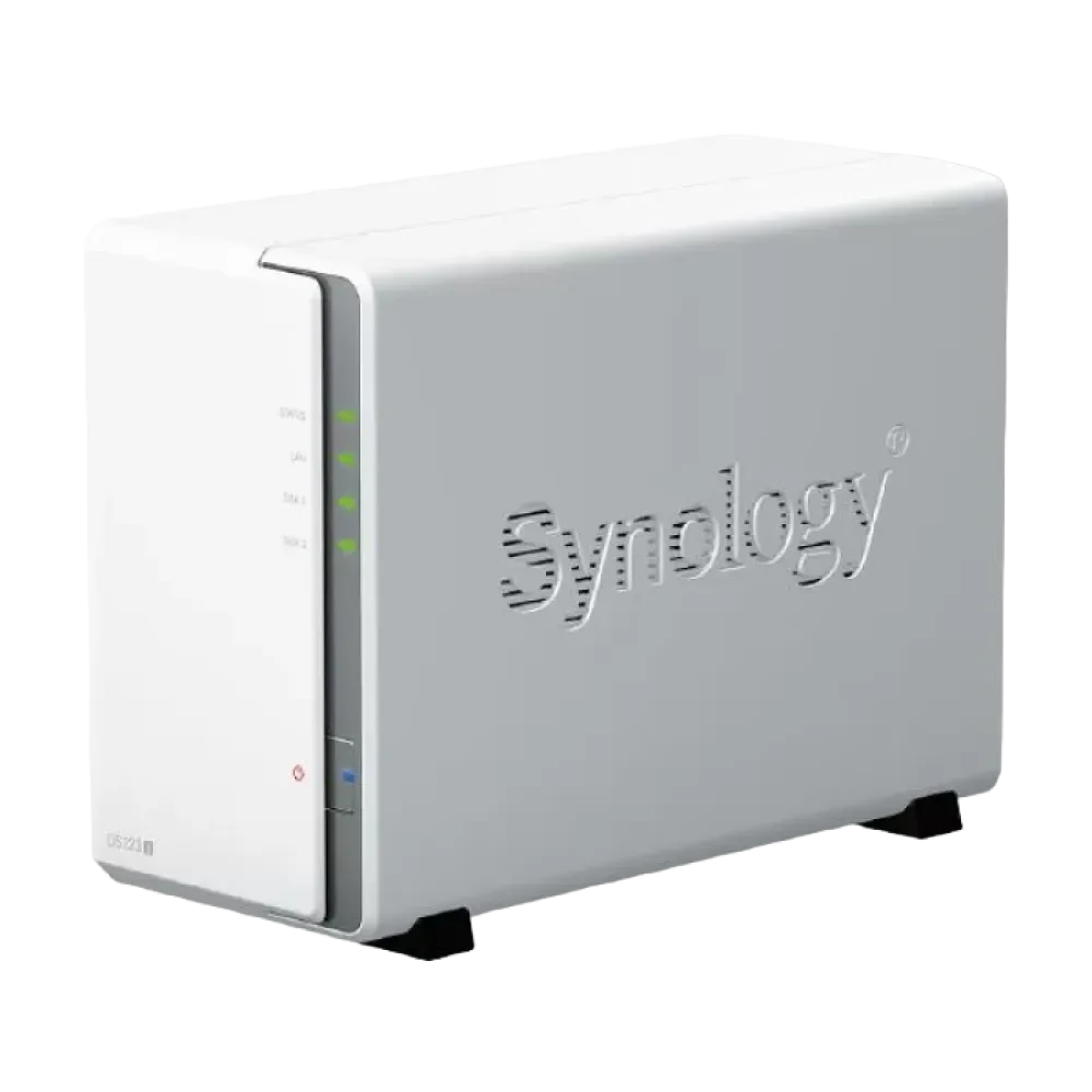 Сетевое хранилище SYNOLOGY DS223j, Белый