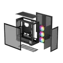 Carcasă PC Deepcool MORPHEUS, Full-Tower, Fără PSU, Negru