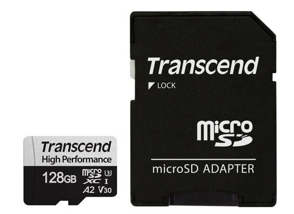 Карта памяти Transcend MicroSDXC Class 10, 128Гб (TS128GUSD340S)
