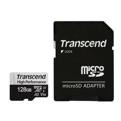 Карта памяти Transcend MicroSDXC Class 10, 128Гб (TS128GUSD340S)