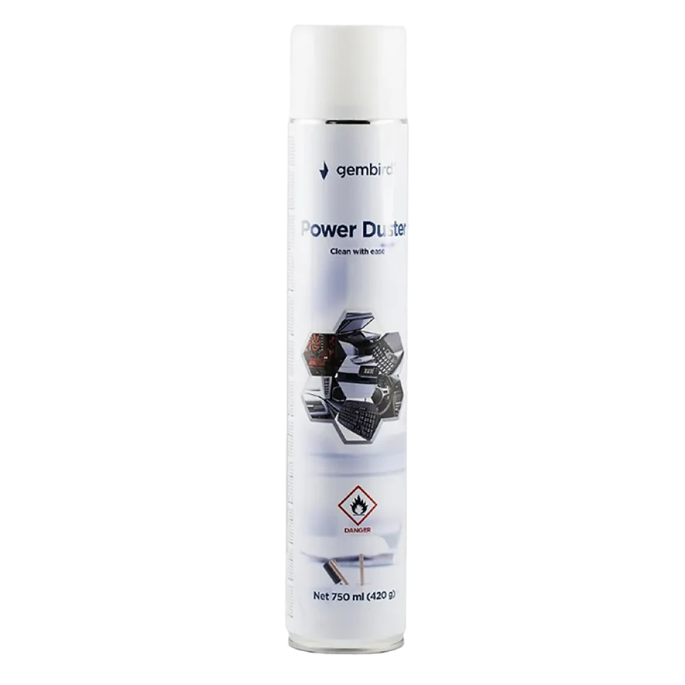 Spray de curățare cu aer comprimat Gembird CK-CAD-FL750-01, Universal