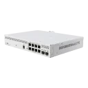 Comutator MikroTik CSS610-8P-2S+IN, Alb