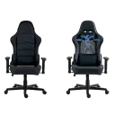 Scaun Gaming Lumi CH09-10, PVC Piele, Negru