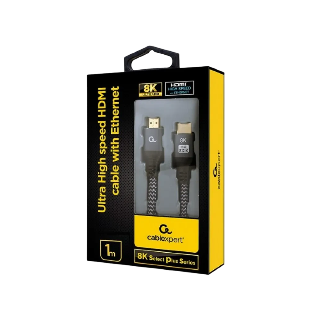 Видеокабель Cablexpert CCB-HDMI8K-1M, HDMI (M) - HDMI (M), 1 м, Чёрный