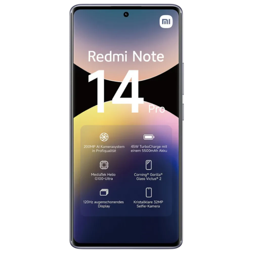 Smartphone Xiaomi Redmi Note 14 Pro 4G, 8GB/256GB, Aurora Purple