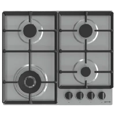 Plită pe gaz Gorenje GW 641 EBX, Oțel inoxidabil