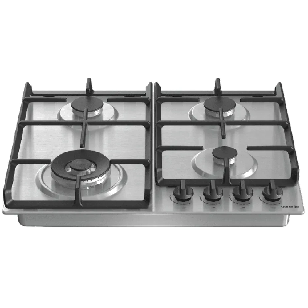 Plită pe gaz Gorenje GW 641 EBX, Oțel inoxidabil