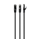 Патч-корд Cablexpert PP6A-LSZHCU-0.5M, Cat6A SSTP, 0,5м, Чёрный