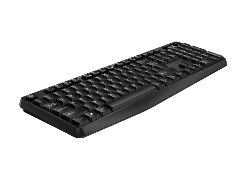 Клавиатура Genius KB-117, Проводное, Чёрный