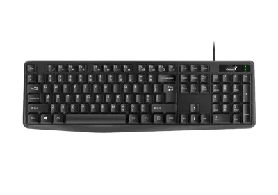 Клавиатура Genius KB-117, Проводное, Чёрный