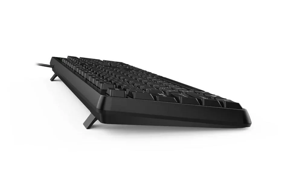 Клавиатура Genius KB-117, Проводное, Чёрный