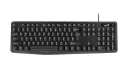 Клавиатура Genius KB-117, Проводное, Чёрный