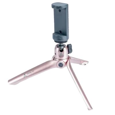 Mini trepied Vanguard VESTA TT1 ROSE, Cap trepied de minge, Roz