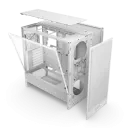 Carcasă PC NZXT H5 Flow, Midi-Tower, Fără PSU, Alb