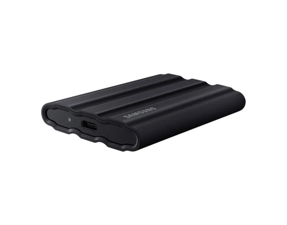 Внешний портативный SSD накопитель Samsung Portable SSD T7 Shield, 1 ТБ, Чёрный (MU-PE1T0S/WW)