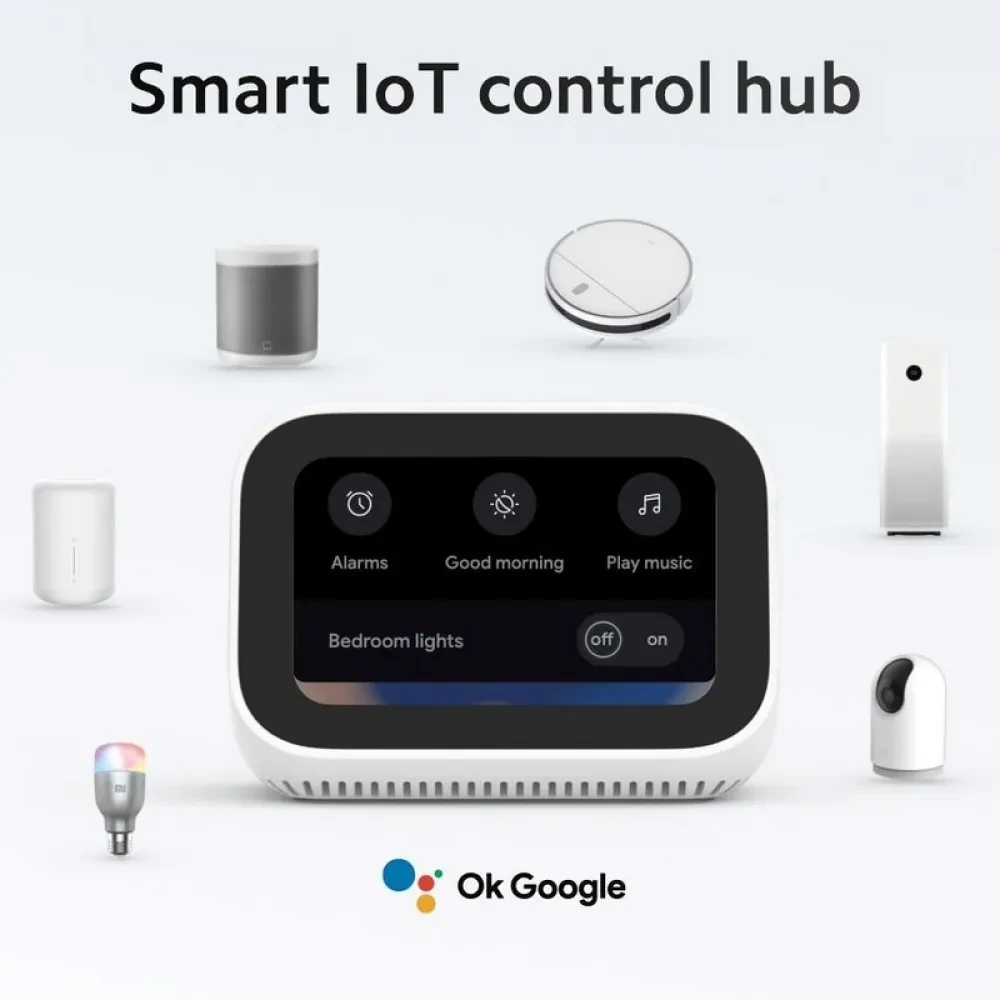 Xiaomi Mi Smart Clock с встроенным Google Control Center, Белый
