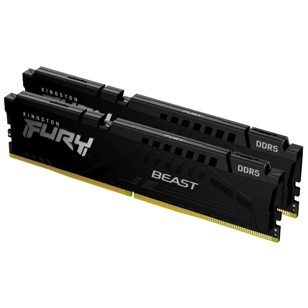 Memorie RAM Kingston FURY Beast, DDR5 SDRAM, 6000 MHz, 64GB, KF560C36BBEK2-64