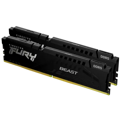 Memorie RAM Kingston FURY Beast, DDR5 SDRAM, 6000 MHz, 64GB, KF560C36BBEK2-64