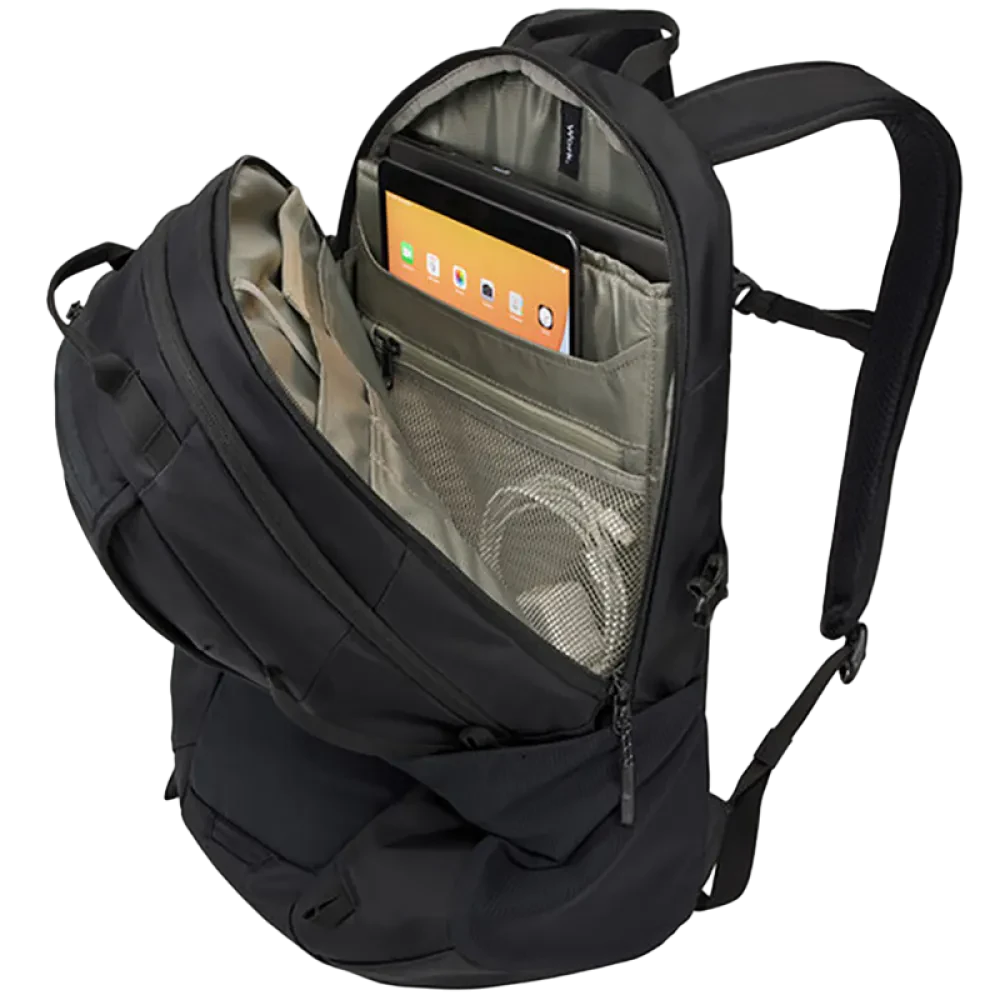 Rucsac pentru Laptop THULE EnRoute, 15.6", Nailon 330D mini ripstop, poliester 600D, Negru