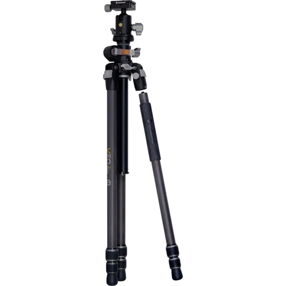 Trepied/Monopod Vanguard VEO3+ 263CB, Cap trepied de minge, Negru