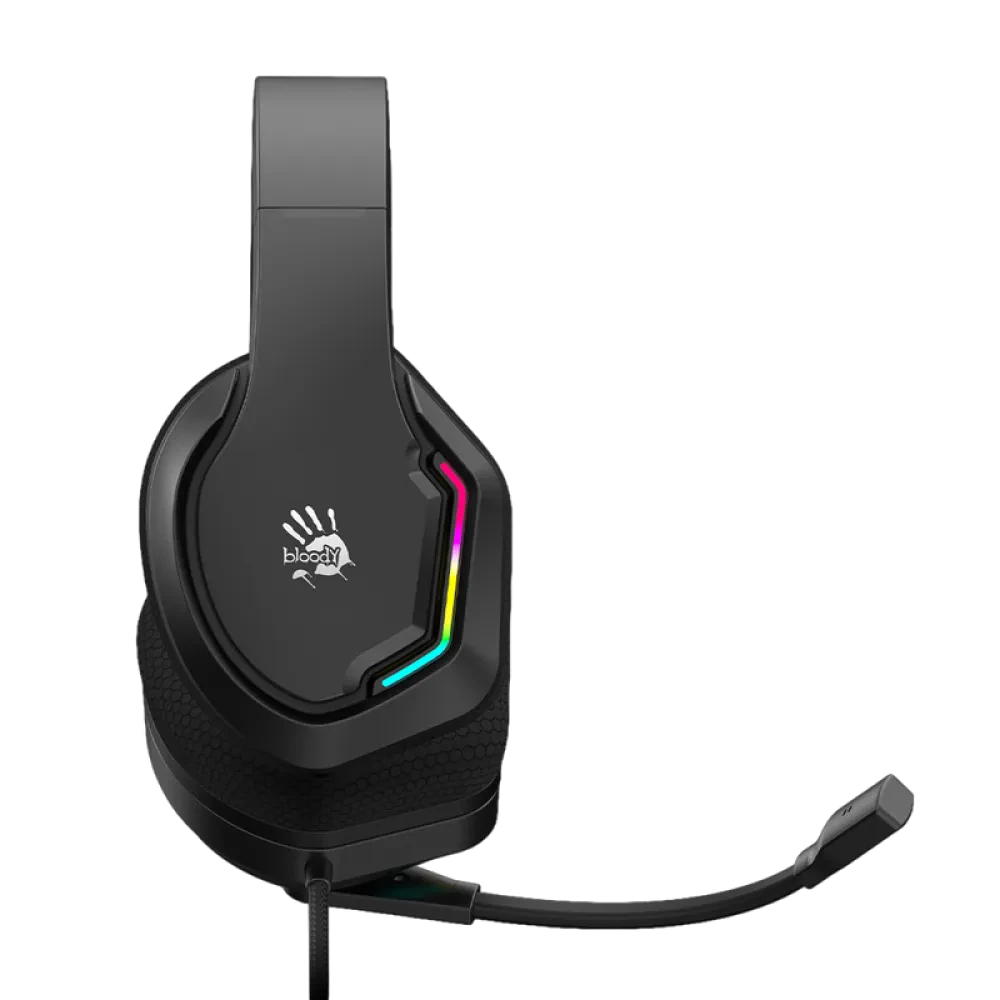 Căști gaming Bloody G260, USB, Negru
