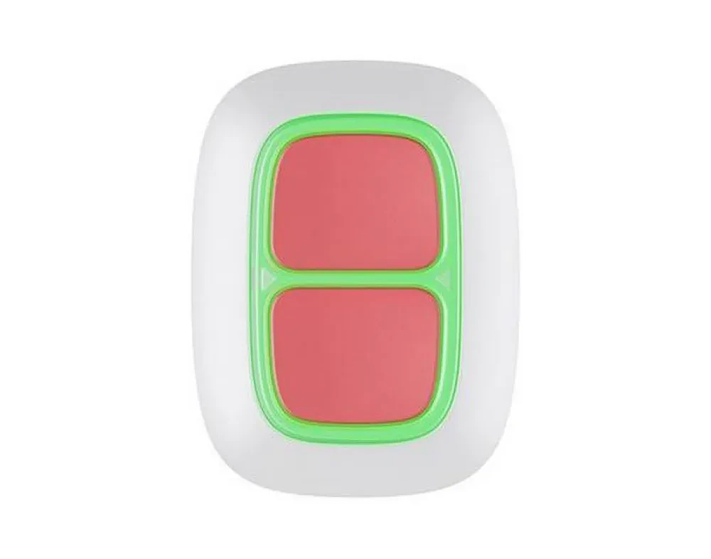 Buton de urgență Ajax DoubleButton, Alb