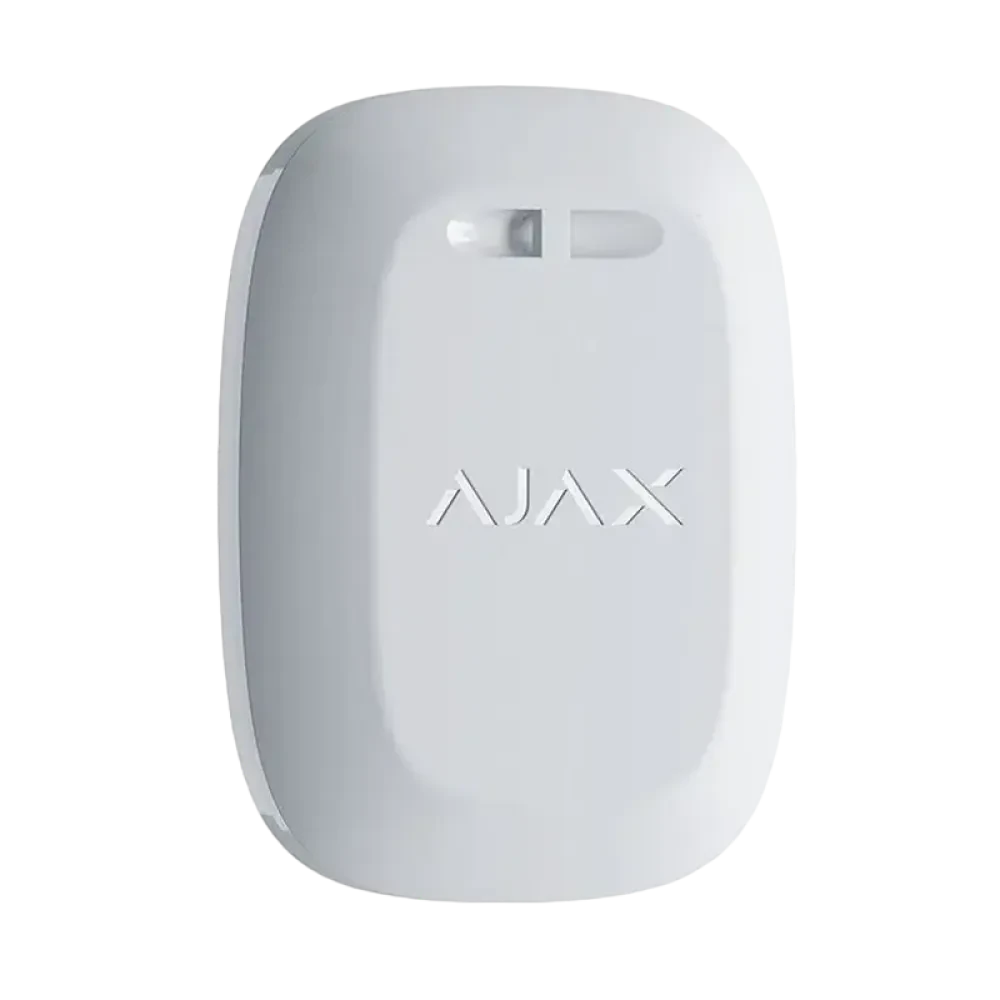 Buton de urgență Ajax DoubleButton, Alb