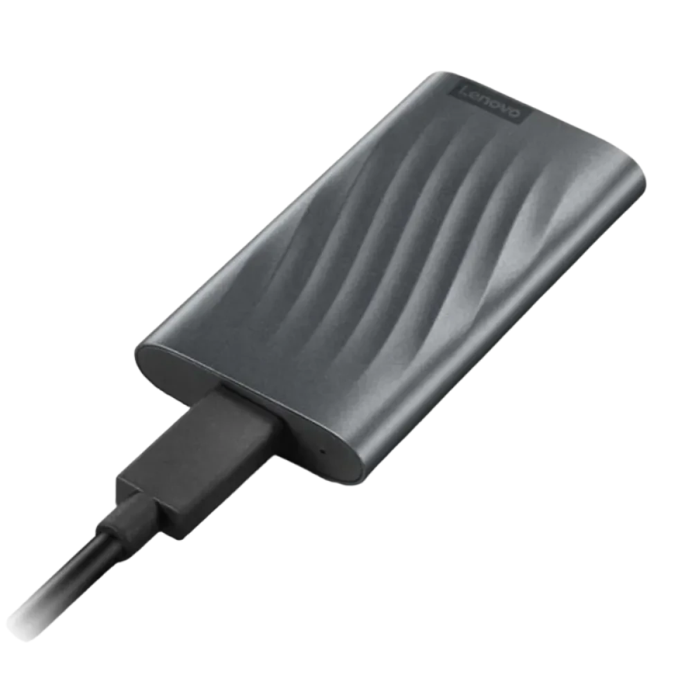 Внешний портативный SSD накопитель Lenovo PS6, 2 ТБ, Grey (GXB1M24165)