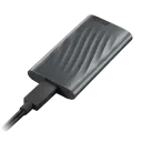 Внешний портативный SSD накопитель Lenovo PS6, 2 ТБ, Grey (GXB1M24165)
