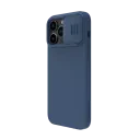 Husă Nillkin iPhone 14 Pro Max, CamShield Silky Silicone, Albastru