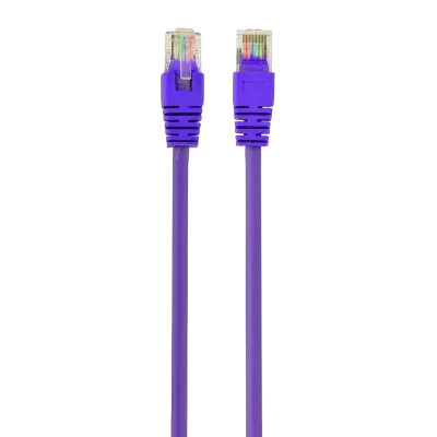 Patch cord Cablexpert PP12-0.5M/V, CAT5e UTP, 0,5m, Violet