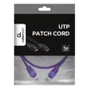 Патч-корд Cablexpert PP12-0.5M/V, CAT5e UTP, 0,5м, Фиолетовый
