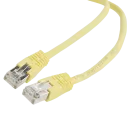 Patch cord Cablexpert PP22-0.5M/Y, Cat5e FTP, 0,5m, Galben