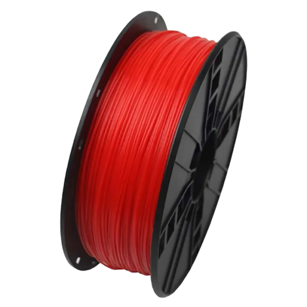 Filament pentru imprimantă 3D Gembird 3DP-ABS1.75-01-FR, ABS, Roșu Fluorescent, 1.75 mm, 1kg
