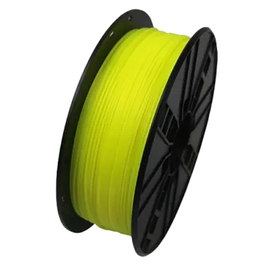 Filament pentru imprimantă 3D Gembird 3DP-ABS1.75-01-FY, ABS, Galben Fluorescent, 1.75 mm, 1kg