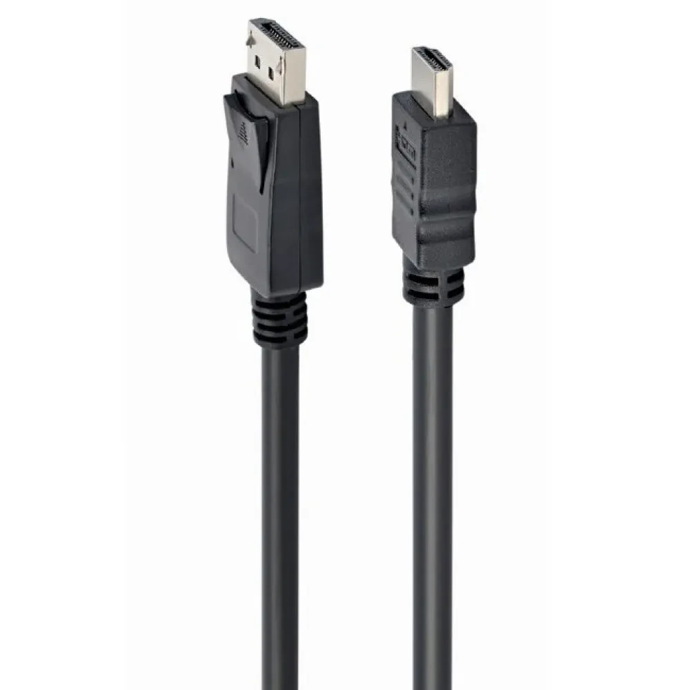 Видео кабель Cablexpert CC-DP-HDMI-3M, DisplayPort (M) - HDMI (M), 3м, Чёрный