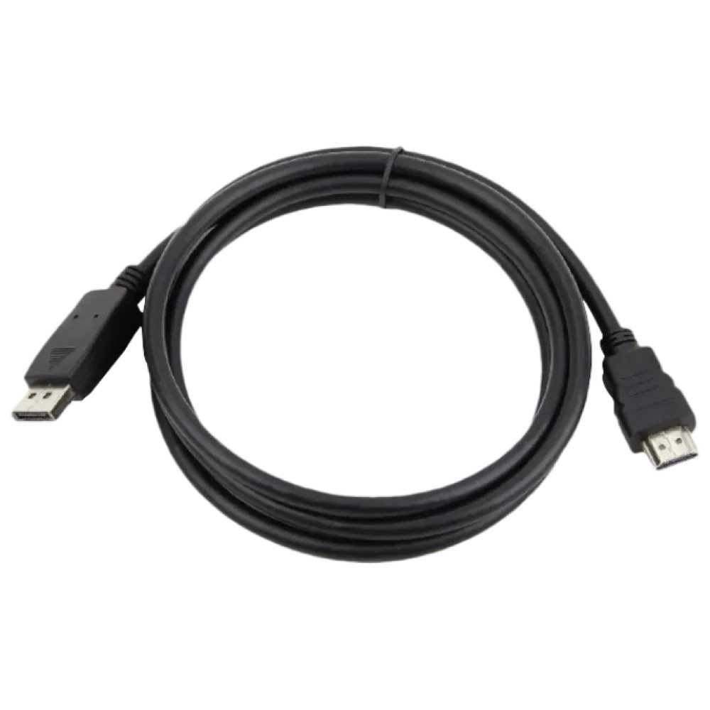 Видео кабель Cablexpert CC-DP-HDMI-3M, DisplayPort (M) - HDMI (M), 3м, Чёрный