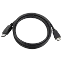 Видео кабель Cablexpert CC-DP-HDMI-3M, DisplayPort (M) - HDMI (M), 3м, Чёрный
